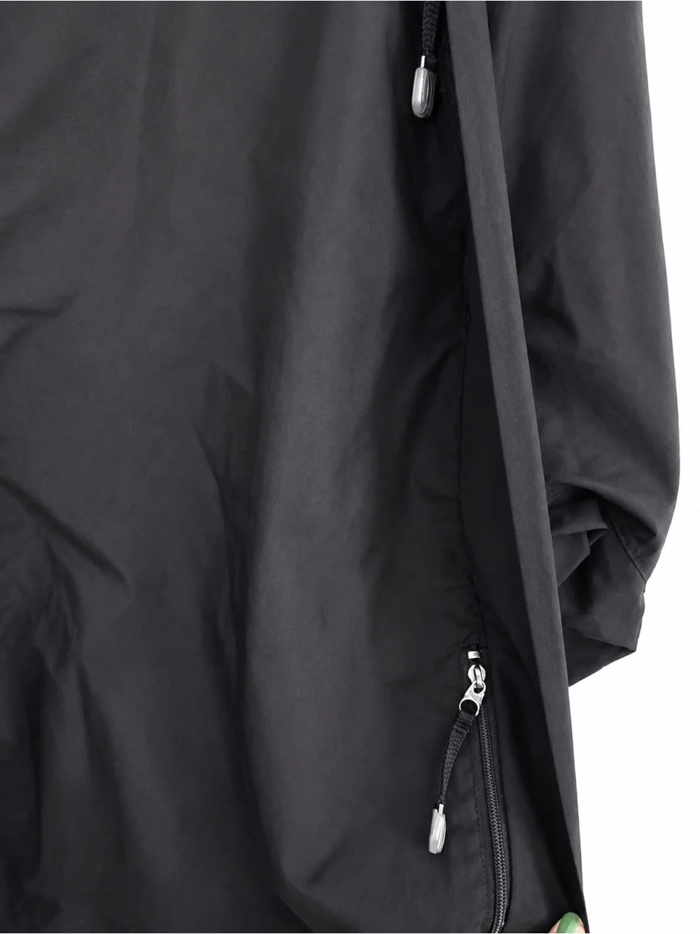 Vintage Adidas Climashield Storm Men’s Black Windbreaker Jacket 90s Y2K Golf XL